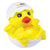 Branded Promotional STRESS EASTER CHICK Keyring From Concept Incentives.