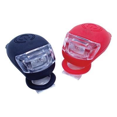 Branded Promotional DELUXE SILICON BICYCLE LIGHT Bicycle Lamp Light From Concept Incentives.