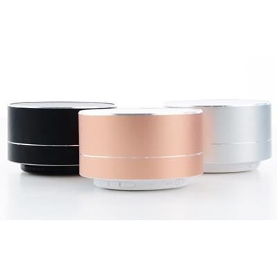 Branded Promotional LUXURY MINI METALLIC BLUETOOTH SPEAKERS Speakers From Concept Incentives.