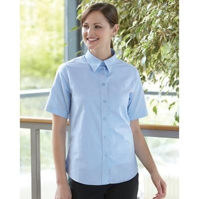Branded Promotional DICKIES LADIES SHORT SLEEVE BLOUSE Blouse Ladies From Concept Incentives.