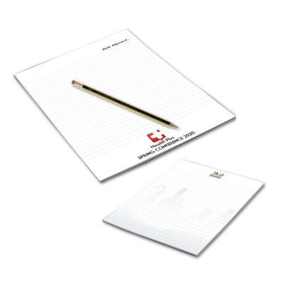 Branded Promotional SKINNY DESK NOTE PAD Note Pad From Concept Incentives.