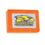 Branded Promotional SNAP ERASER in Orange Pencil Eraser From Concept Incentives.