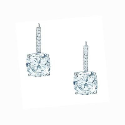 Branded Promotional SWAROVSKI ELEMENT SIMULATED DIAMOND SOLITAIRE DROP EARRINGS Jewellery From Concept Incentives.