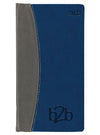 Branded Promotional SORRENTO WEEK TO VIEW PORTRAIT POCKET DIARY in Blue from Concept Incentives