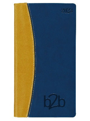 Branded Promotional SORRENTO WEEK TO VIEW PORTRAIT POCKET DIARY in Gunmetal from Concept Incentives