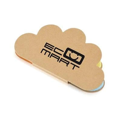 Branded Promotional CLOUD STICKY NOTES Note Pad From Concept Incentives.