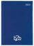 Branded Promotional STRATA A5 WEEK TO VIEW DESK DIARY in Royal Blue from Concept Incentives