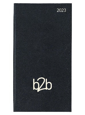 Branded Promotional STRATA DELUXE POCKET DIARY in Black Diary From Concept Incentives.
