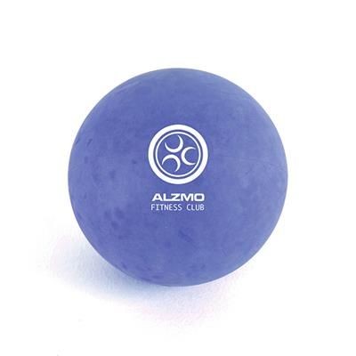 Branded Promotional BOUNCY BALL in Blue Ball From Concept Incentives.