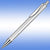Branded Promotional TECHNO PENCIL in Silver Pencil From Concept Incentives.
