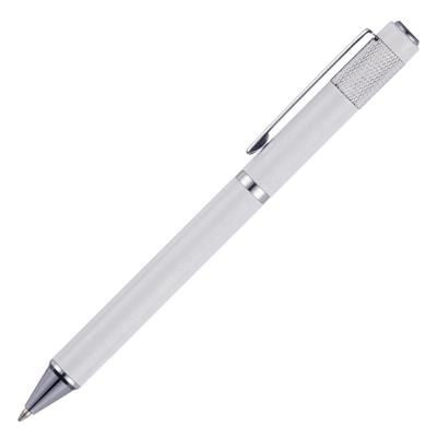 Branded Promotional SULTAN BALL PEN in White Pen From Concept Incentives.