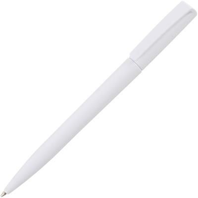 Branded Promotional TWISTER GT PLASTIC BALL PEN in White Pen From Concept Incentives.