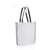 Branded Promotional VIRGINIA NON WOVEN PP TOTE BAG in White with Black Colour Handles & Trim Bag From Concept Incentives.