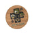 Branded Promotional REAL WOOD PROMOTIONAL BADGE ENGRAVED Badge From Concept Incentives.