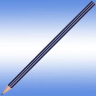 Branded Promotional STANDARD NE PENCIL in Dark Blue Pencil From Concept Incentives.