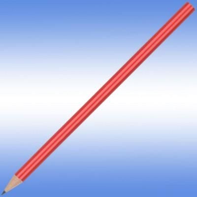 Branded Promotional STANDARD NE PENCIL in Red Pencil From Concept Incentives.
