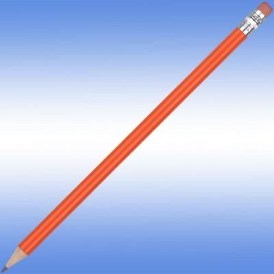 Branded Promotional STANDARD WE PENCIL in Orange Pencil From Concept Incentives.