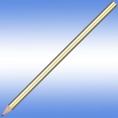 Branded Promotional STANDARD NE PENCIL in Gold Pencil From Concept Incentives.