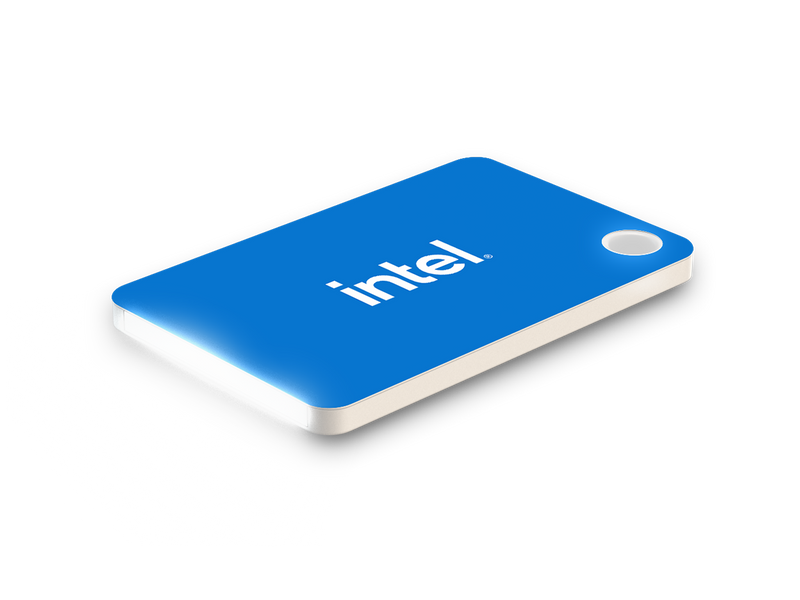 Branded Promotional LED FLAT PORTABLE POWER BANK from Concept Incentives