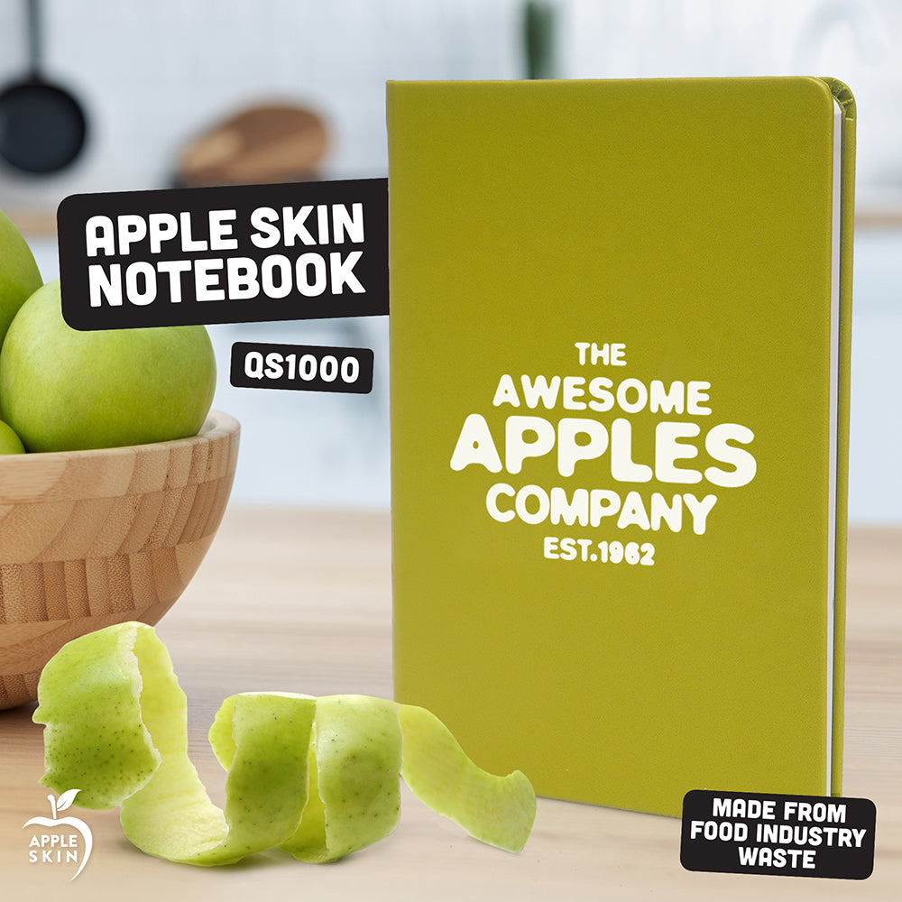 Embrace Sustainability with Our Apple Skin A5 Notebooks