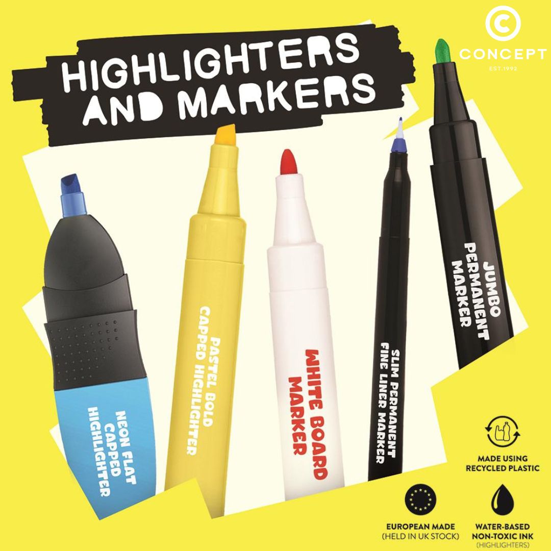 Brighten Up Your Brand with Promotional Highlighters and Marker Pens