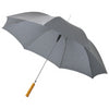 LISA 23 AUTO OPEN UMBRELLA with Wood Handle in Grey