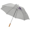 KARL 30 GOLF UMBRELLA with Wood Handle in Pale Grey