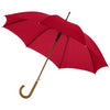 KYLE 23 AUTO OPEN UMBRELLA WOOD SHAFT AND HANDLE in Red