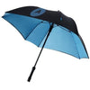 SQUARE 23 DOUBLE-LAYERED AUTO OPEN UMBRELLA in Black Solid-dark Blue