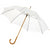 JOVA 23 UMBRELLA with Wood Shaft &amp; Handle in White Solid