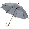 JOVA 23 UMBRELLA with Wood Shaft &amp; Handle in Grey