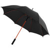 STARK 23 WINDPROOF AUTO OPEN UMBRELLA in Black Solid-red