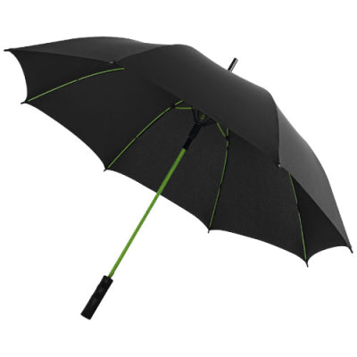 STARK 23 WINDPROOF AUTO OPEN UMBRELLA in Black Solid-lime