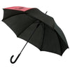 LUCY 23 AUTO OPEN UMBRELLA in Red-black Solid