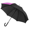 LUCY 23 AUTO OPEN UMBRELLA in Magenta-black Solid