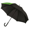 LUCY 23 AUTO OPEN UMBRELLA in Lime-black Solid