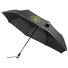 LUMINOUS 27 LED FOLDING AUTO OPEN-CLOSE UMBRELLA in Black Solid