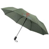 GISELE 21 HEATHERED AUTO OPEN UMBRELLA in Hunter Green