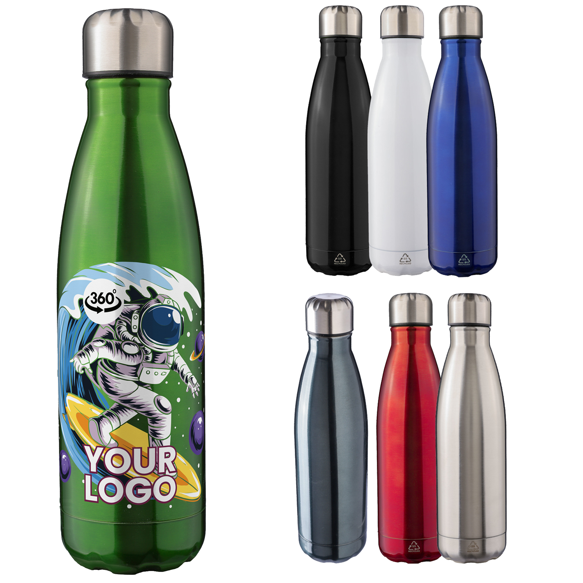 Recycled-stainless-steel-double-walled-bottle-(500ml)