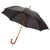 JOVA 23 UMBRELLA with Wood Shaft &amp; Handle in Black Solid