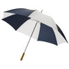 KARL 30 GOLF UMBRELLA with Wood Handle in Navy-white Solid