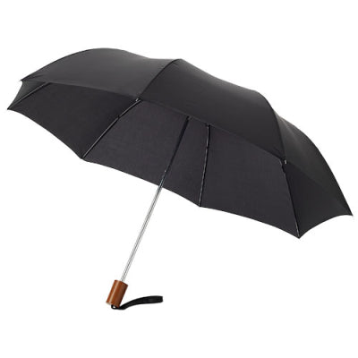 OHO 20 FOLDING UMBRELLA in Black Solid