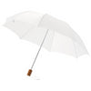 OHO 20 FOLDING UMBRELLA in White Solid