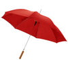 LISA 23 AUTO OPEN UMBRELLA with Wood Handle in Red