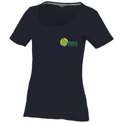 BOSEY SHORT SLEEVE LADIES SCOOP NECK T-SHIRT in Navy