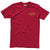 ACE SHORT SLEEVE MENS T-SHIRT in Dark Red