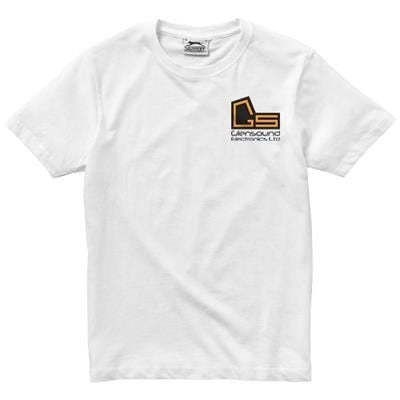 ACE SHORT SLEEVE LADIES T-SHIRT in White Solid