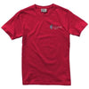 ACE SHORT SLEEVE LADIES T-SHIRT in Dark Red