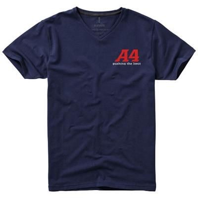KAWARTHA SHORT SLEEVE MENS ORGANIC T-SHIRT in Navy