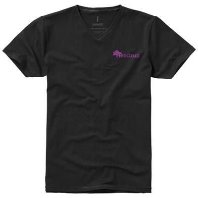 KAWARTHA SHORT SLEEVE MENS ORGANIC T-SHIRT in Black Solid